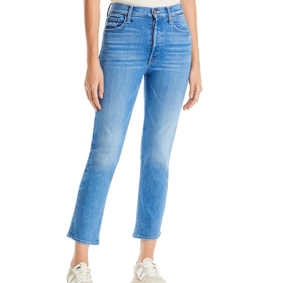 NWT MOTHER Women's Blue Jeans - Picture 1 of 4